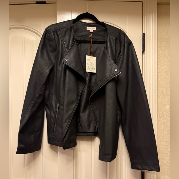 Knox Rose Black Moto Jacket - Picture 3 of 3